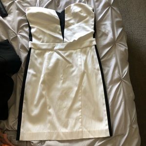 Bebe Strapless cocktail dress